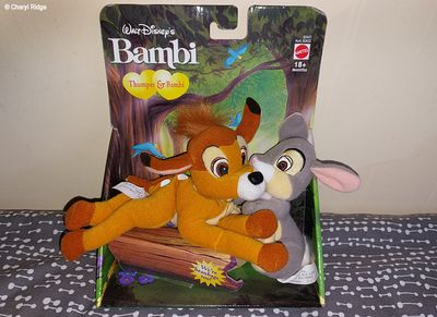 Mattel/Arcotoys Walt Disney's Thumper & Bambi bean bags