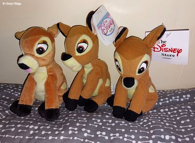 Disney Store Bambi bean bags