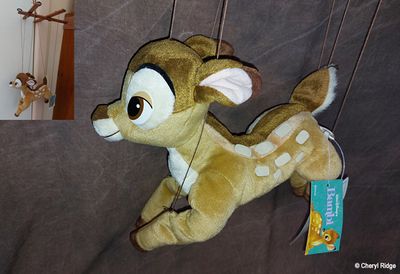 Sun Arrow Bambi string puppet