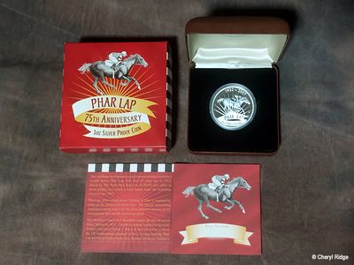 Phar Lap coin by Perth Mint