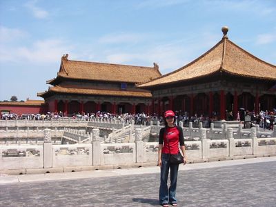 Me and My Wife during Beijing Bizz Trip