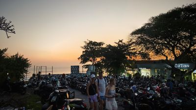 Uluwatu Beach Sunset
