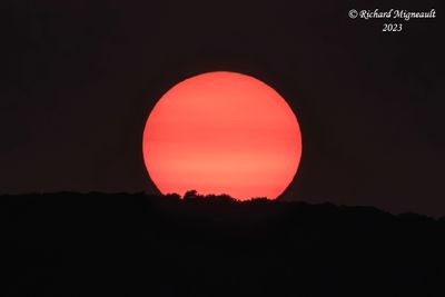 Coucher de soleil m23 