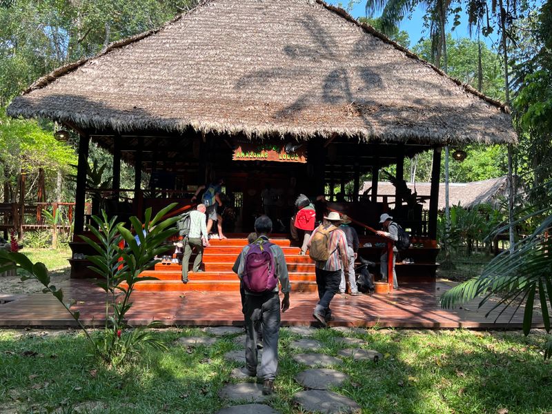 Amazonas Lodge entrance