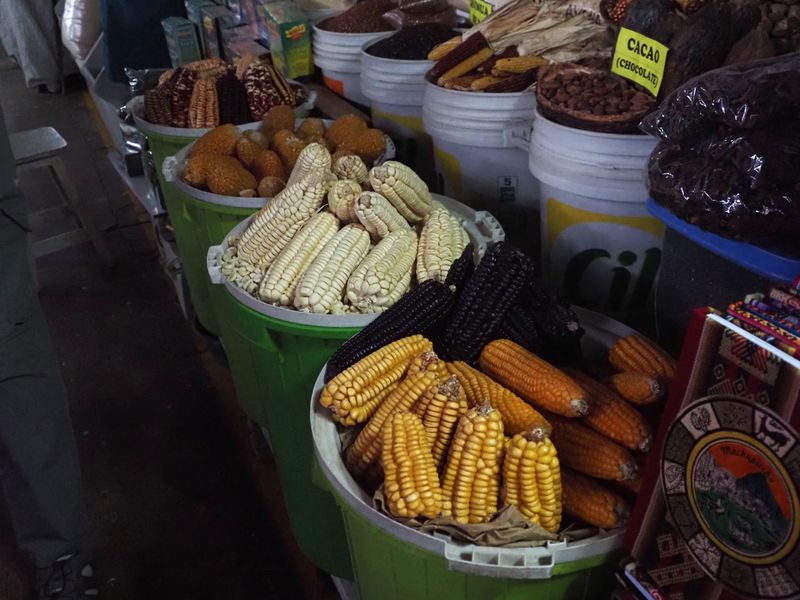 Cusco Market - where locals buy their food
