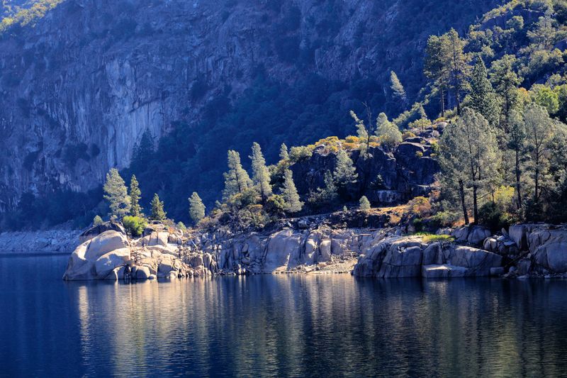 South shoreline detail