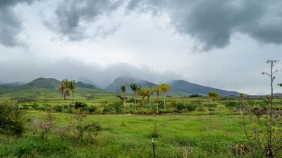 View of West Maui Mtns