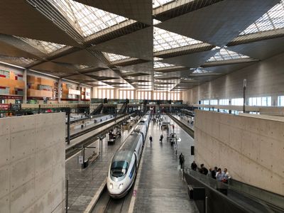 ZaragozaDelicias: High Speed Train Station
