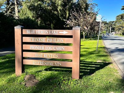 MLK Entrance to Blue Heron Lake