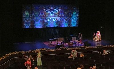 Wavy Gravy at SEVA Benefit 03/04/17 Castle Theater MACC