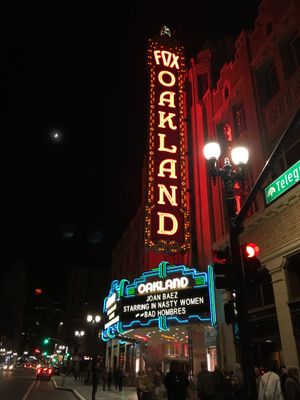 Joan Baez 2016-11-06 Fox Theater Oakland
