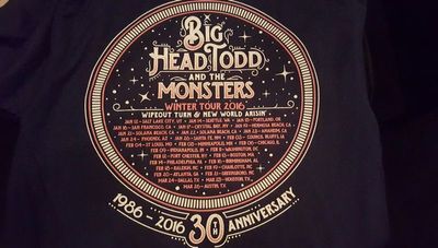 Big Head Todd 2016-01-16 The Fillmore SF