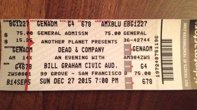 Dead & Co. 2015-12-27 Bill Graham Civic
