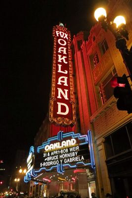 Bob Weir & Bruce Hornsby 2012-03-31 Fox Theater Oakland