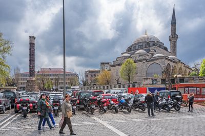 Column of Constantine & Gazi Atik Ali Pasha Mosque