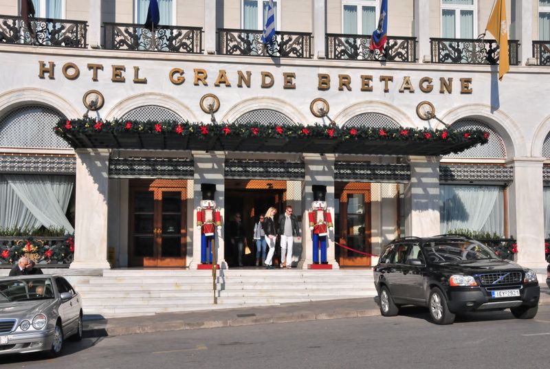 Hotel Grande Bretagne, Athens.