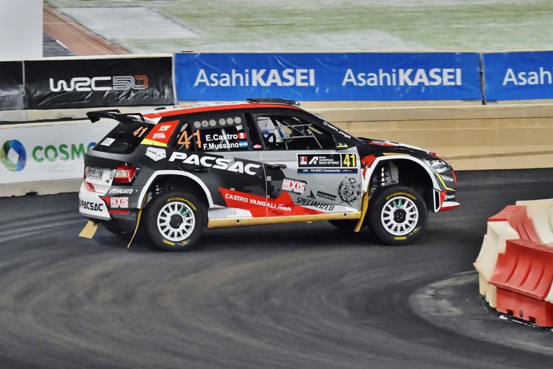 Castro Eduardo(PER) - Mussano Fernando(ARG) - Skoda Fabia Rally2 evo