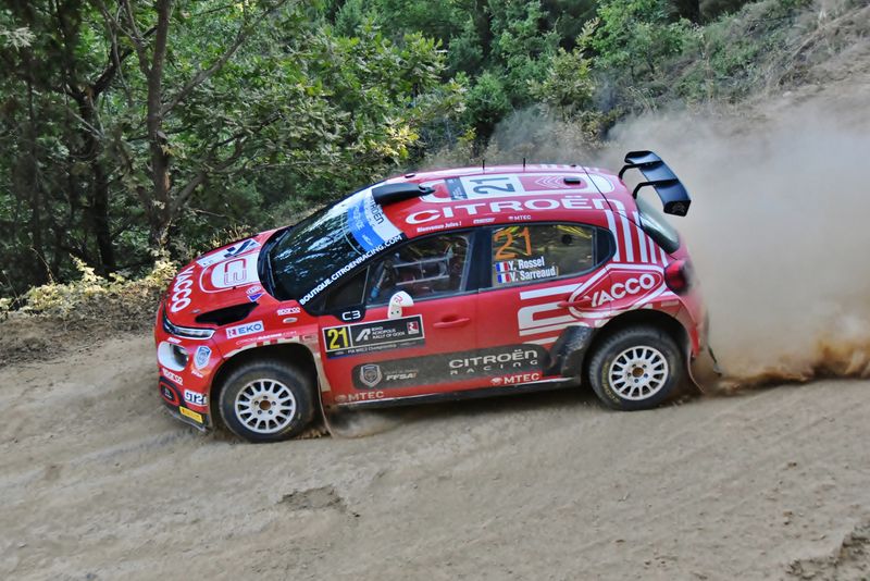 Rossel Yohan(FRA) - Sarreaud Valentin(FRA) - Citron C3 Rally2 PH Sport