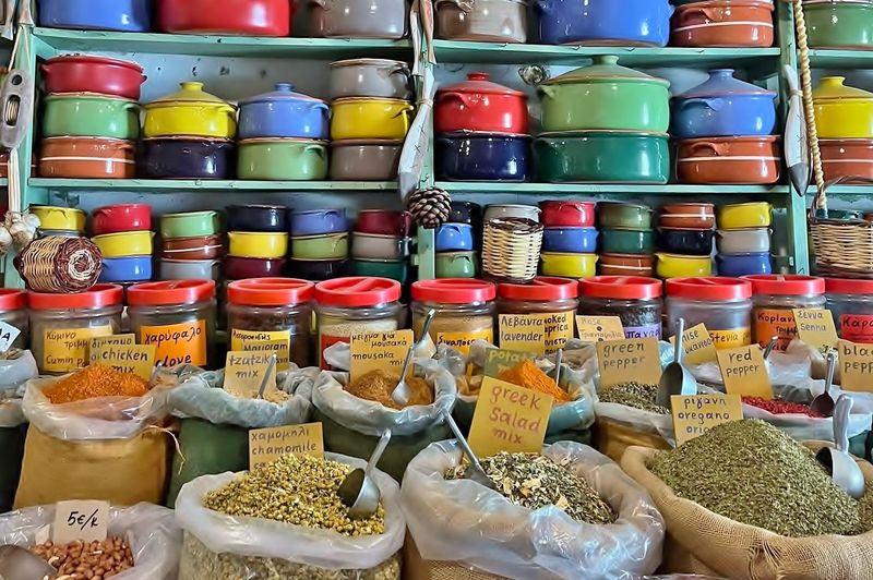 Traditional shop, Antonis Tzimblakis, at Naxos.