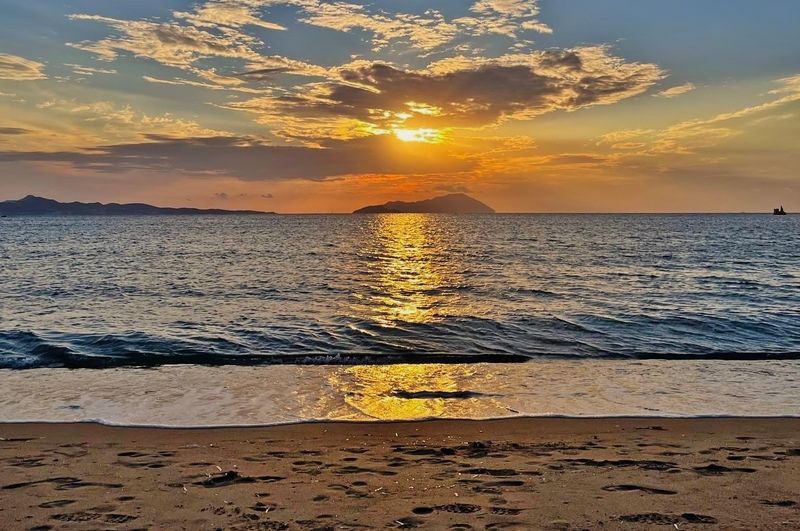 Sunset at Kimolos.