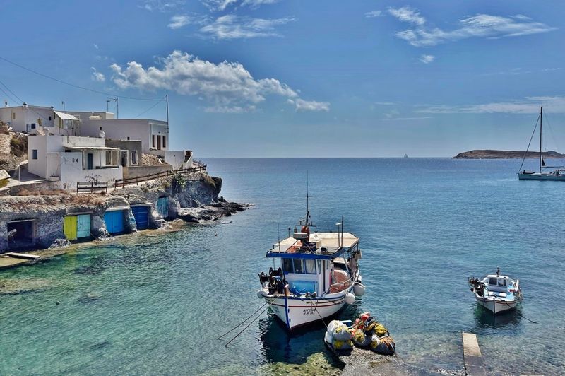 Goupa beach, Kimolos.