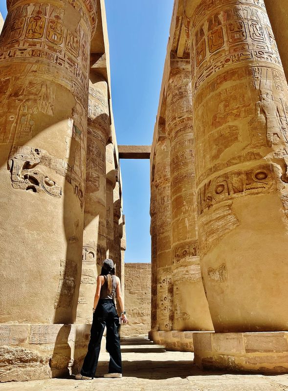 The Karnak Temple.