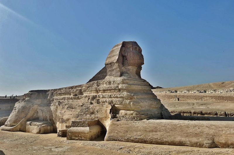 The Great Sphinx of Giza.