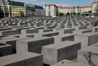 The Holocaust Memorial (Memorial to the Murdered Jews of Europe).