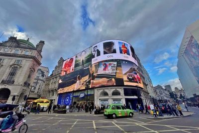 Piccadilly Circus, London.