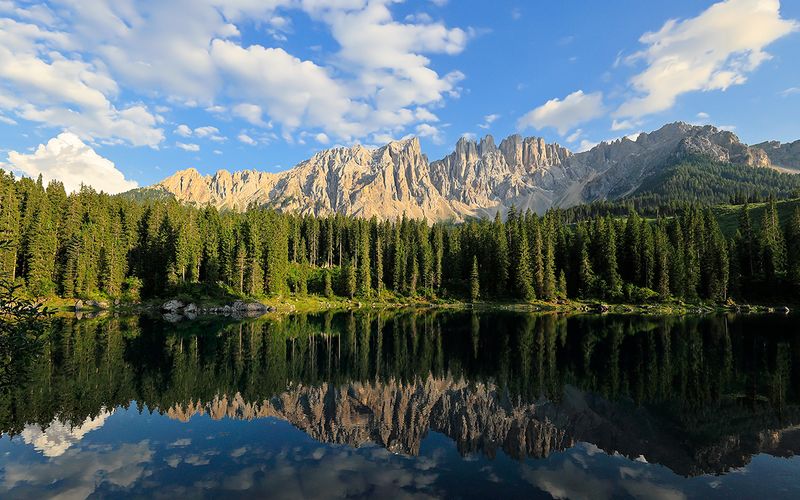 Carezza Lake