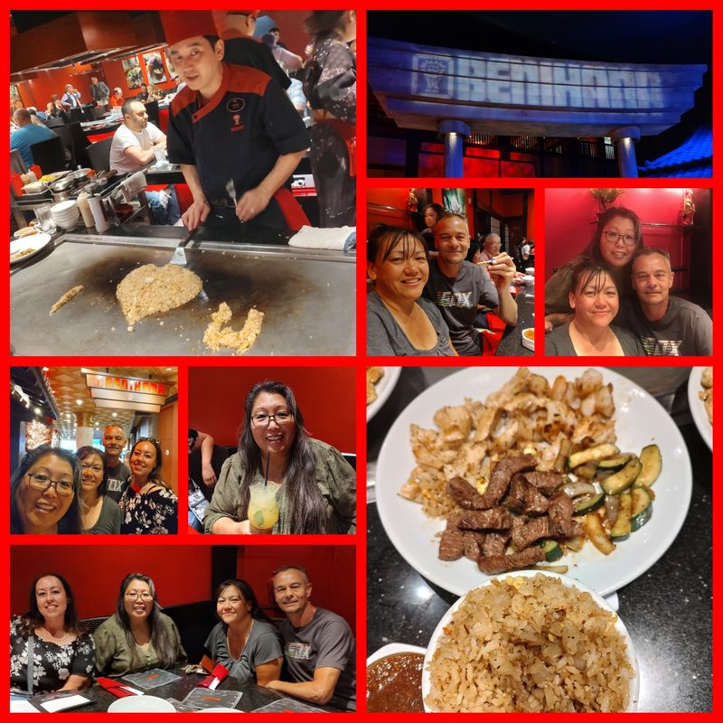 BENIHANA'S IN LAS VEGAS 🎲🎲