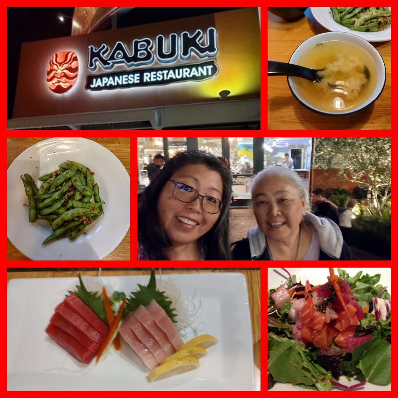DINING OUT AT KABUKI