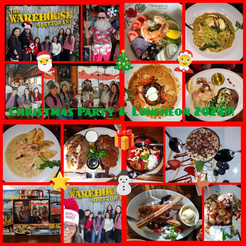 CHRISTMAS PARTY & LUNCHEON 2023!!! 🎅🎄☃️