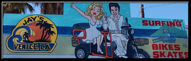 EZ RIDER ELVIS & MARILYN