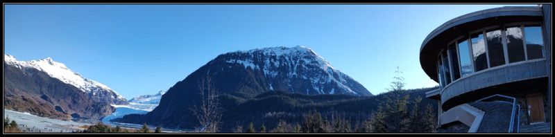 MENDENHALL GLACIER PANORAMA