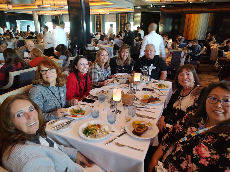 DINNER AT THE MANHATTAN