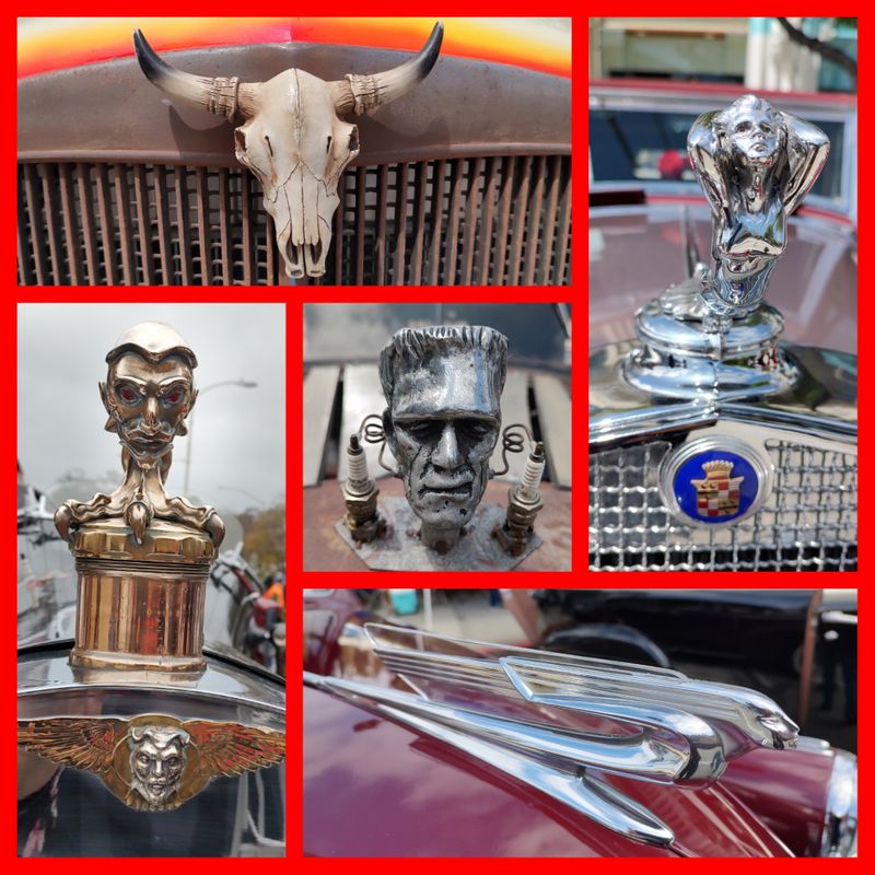 COOL CLASSIC CAR ORNAMENTS 