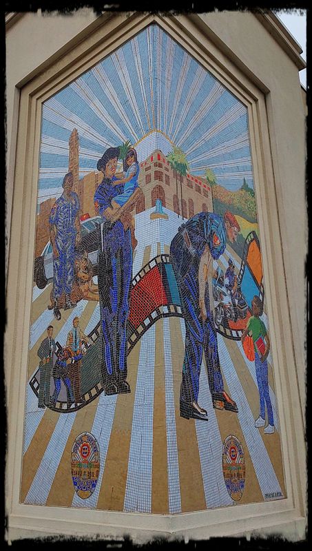 CULVER CITY POLICE DEPARTMENT MURAL