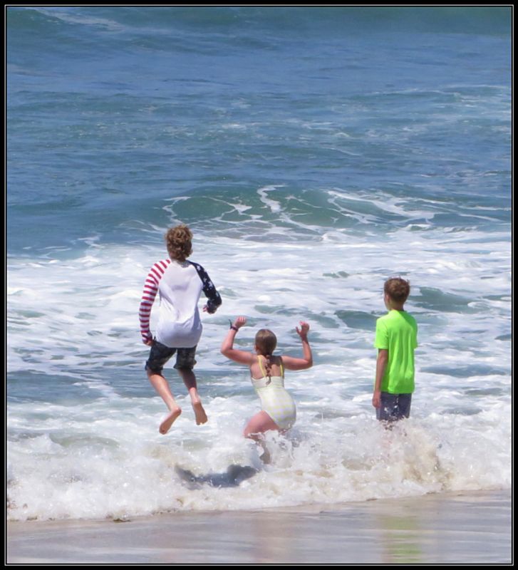 JUMPING INTO THE WAVES 🌊