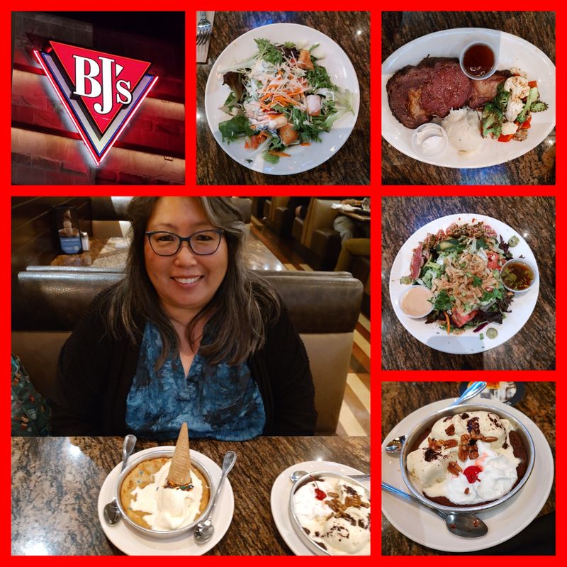 BIRTHDAY DINNER AT BJ'S