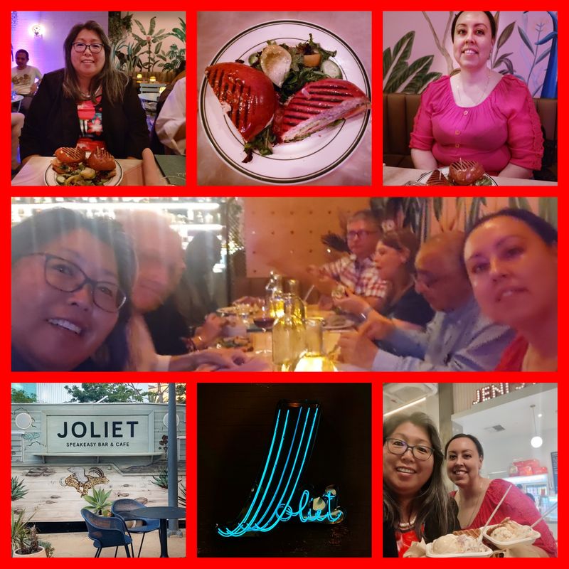 SATURDAY DINNER AT JOLIET 