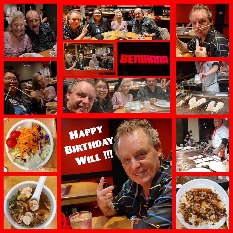 WILL BENIHANA BIRTHDAY 