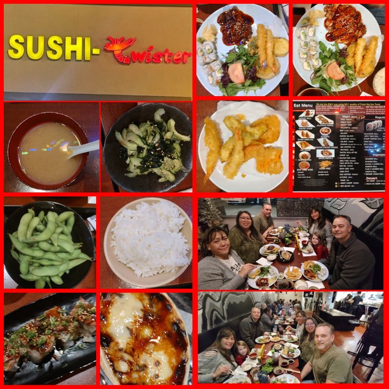 FAMILY DINNER AT SUSHI TWISTER
