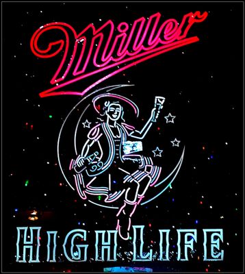 MILLER HIGH LIFE NEON