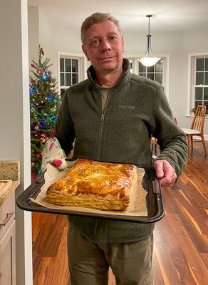 Dave's fish pie, Christmas Eve (12/24/2022)
