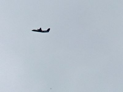 The plane