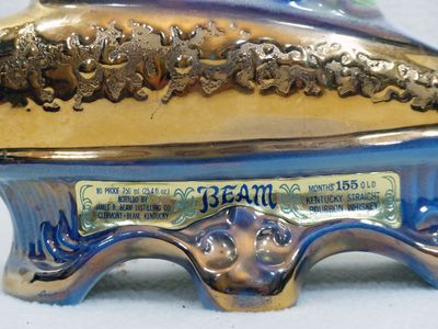 1977 Beam Bottle lable