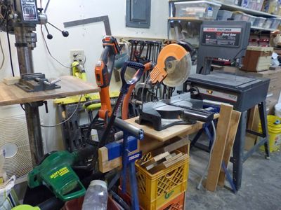 2 Feb Band & chop saws and drill press