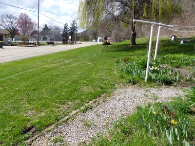 23 Apr First lawn mow of 2025