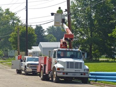 TDS moving wires to new poles